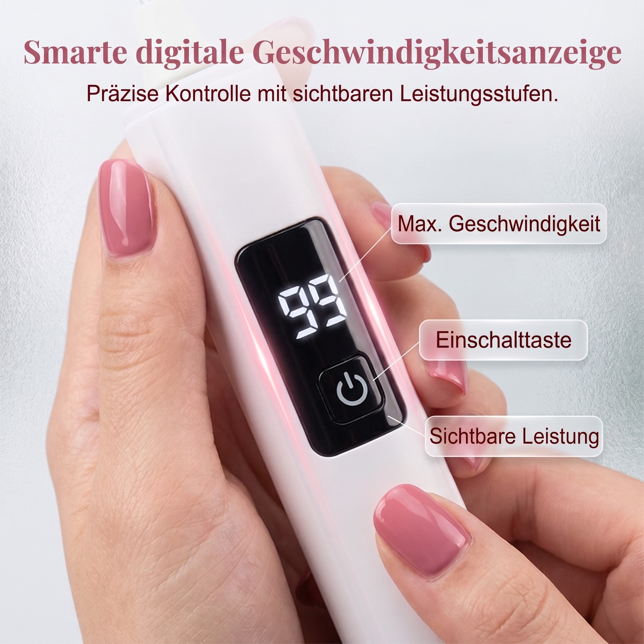 Polisseuse à ongles électrique professionnelle