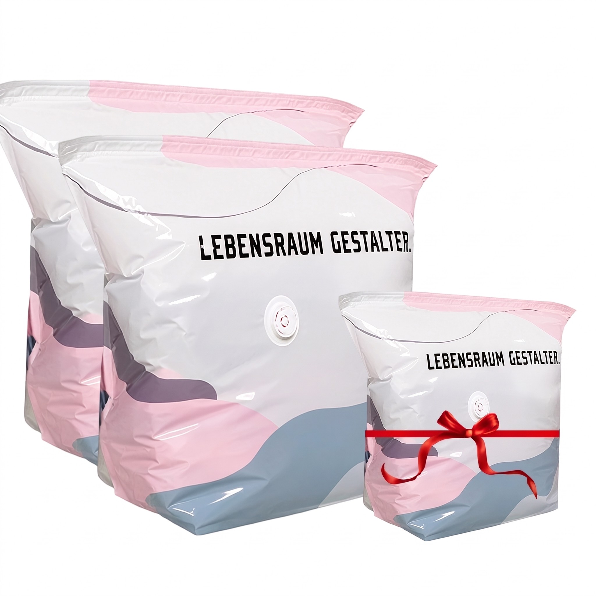 Grand Sac de Rangement Sous Vide Compressible – Sans Pompe, Étanche & Idéal Pour Gagner De La Place Dans Les Valises Et À La Maison