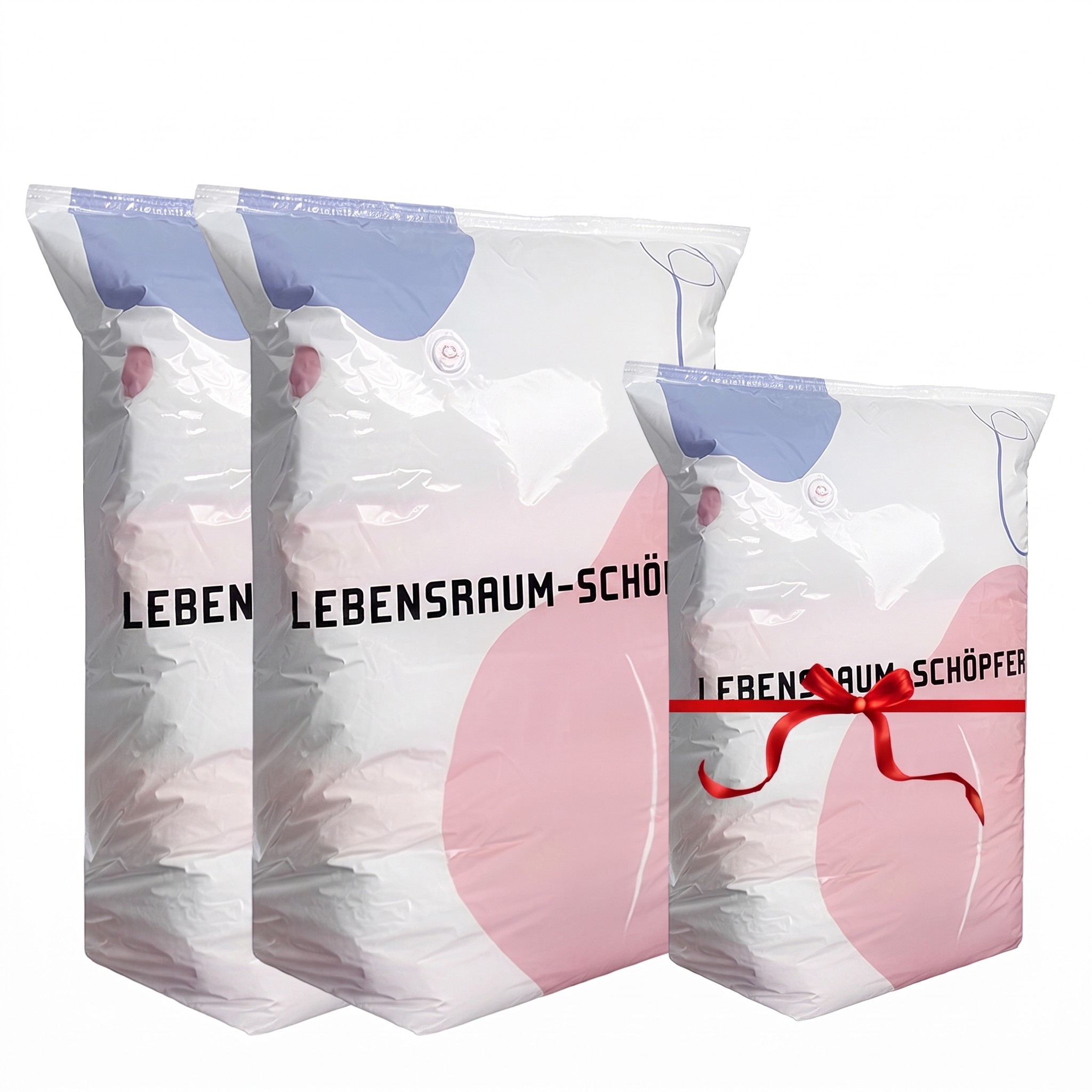 Grand Sac de Rangement Sous Vide Compressible – Sans Pompe, Étanche & Idéal Pour Gagner De La Place Dans Les Valises Et À La Maison