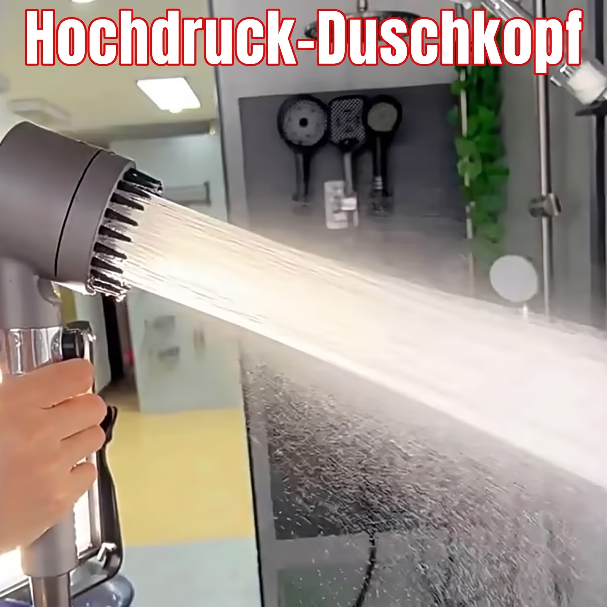 Ensemble de pommeau de douche multifonction haute pression