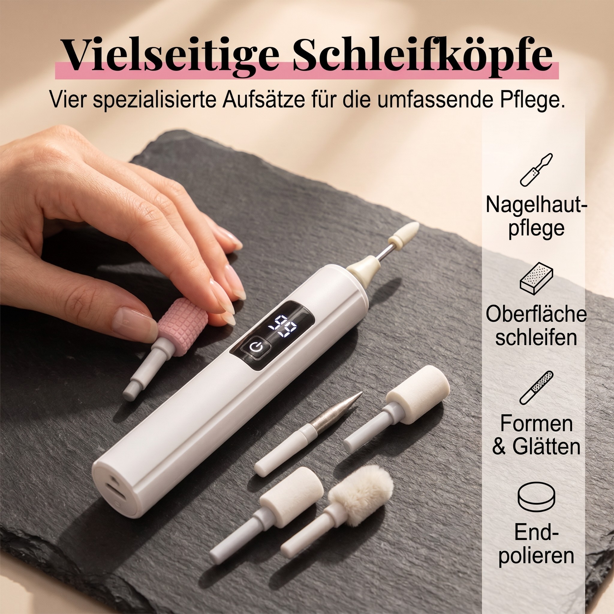 Polisseuse à ongles électrique professionnelle